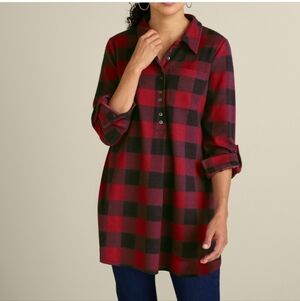 Soft Surrounding Mad About Plaid Tunic